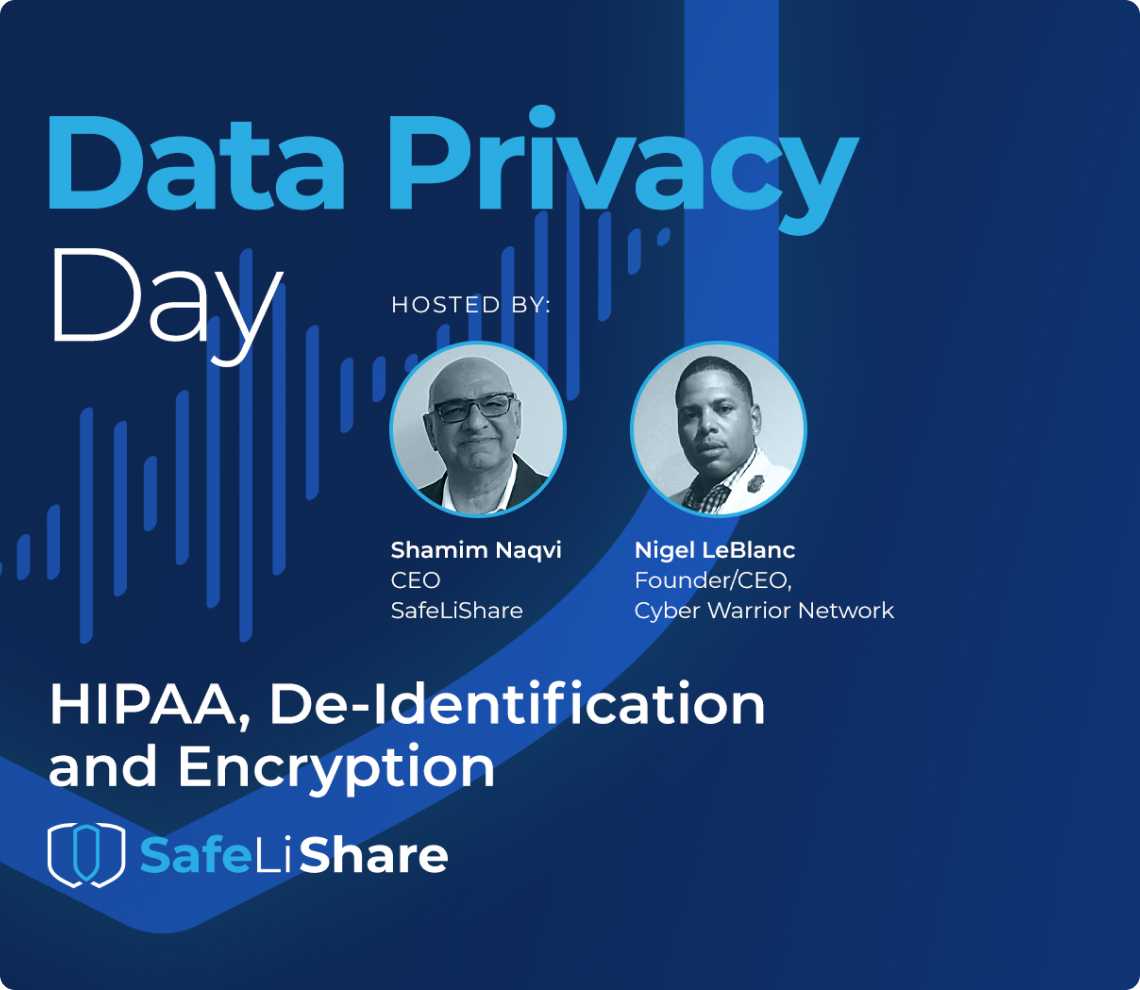 #DataPrivacyDay: HIPAA, De-Identification and Encryption